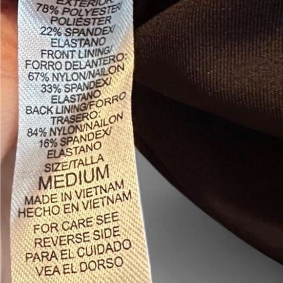 Humankind HK Swim compression top binder size medium black $64.99 NWT - Picture 5 of 8